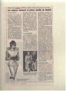 1986 CUCHET EN PASARELA